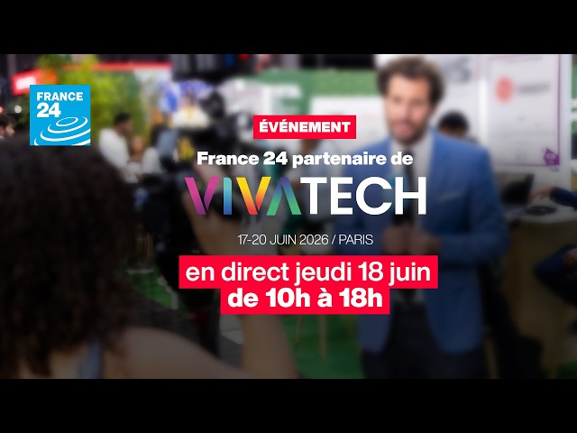 REPLAY - France 24 à #VivaTech 2026, Jour 2 : IA et médias, drones, villes et changement climatique
