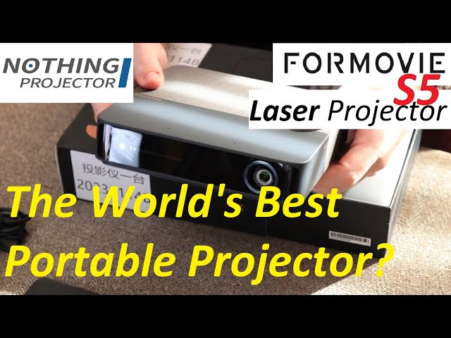 Formovie S5 Laser Projector - Probably the BEST Portable Projector - 1080P Native