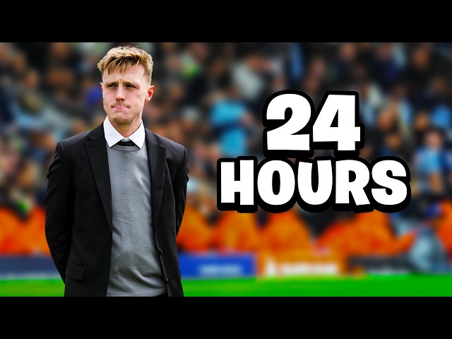 I Became A Football MANAGER For 24 Hours