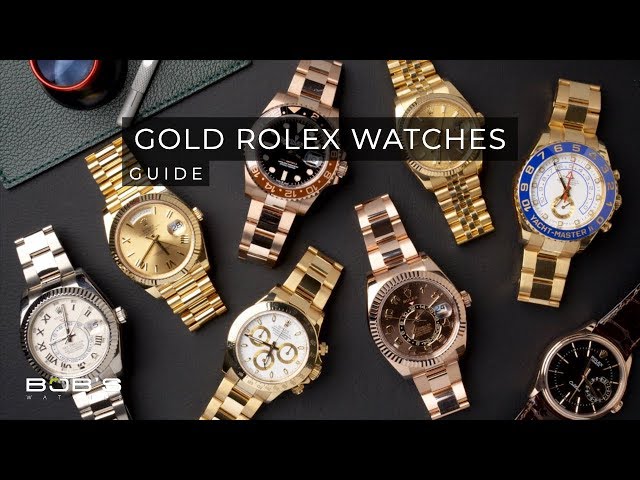 Gold Rolex Watches - Ultimate Buying Guide