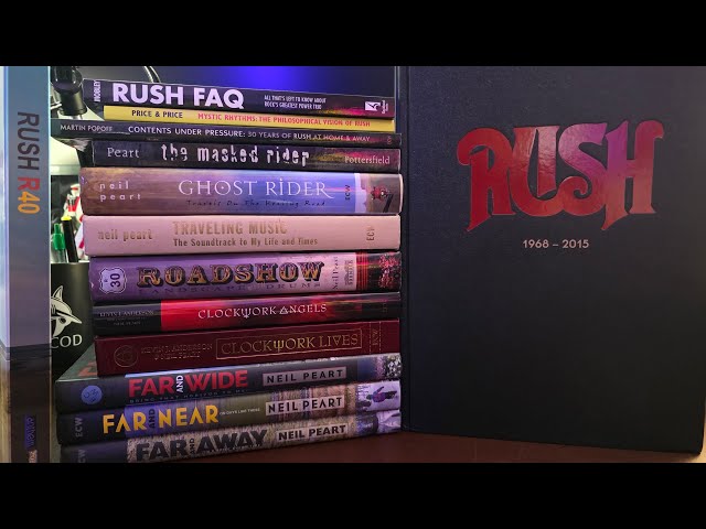 Rush Music Collection: Books and Magazines #rush