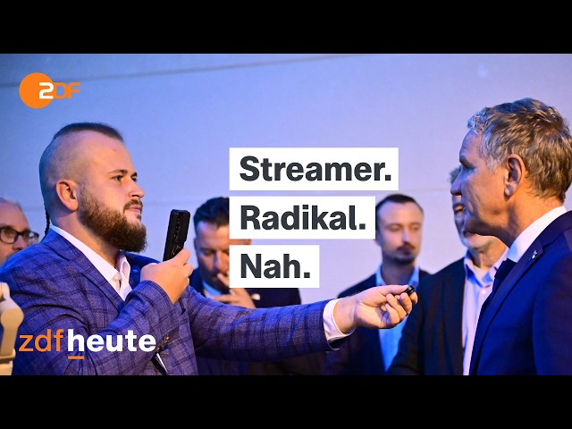 AfD-Aligned Streamers on the Campaign Trail: Between Reach and Influence | ZDF frontal