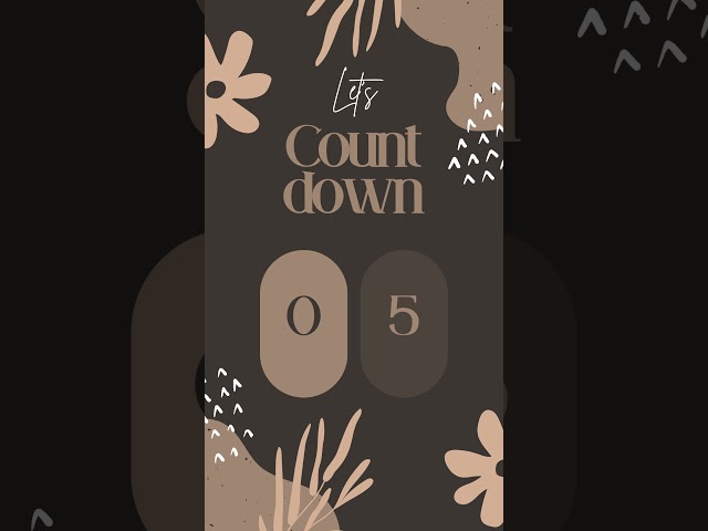 15 Seconds Countdown Timer