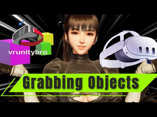 Distance Grab Interactions in  Meta Quest Unity 🎮🖐️
