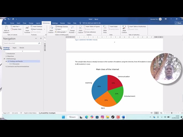 Master Professional lists of tables and figures in just five minutes