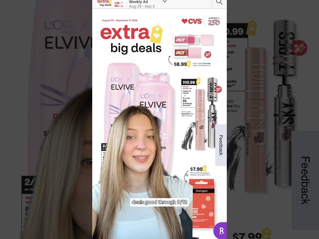 NEW CVS Deals Starting 8/30! π³