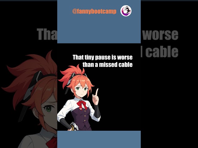 That tiny pause is more expensive than a missed cable.