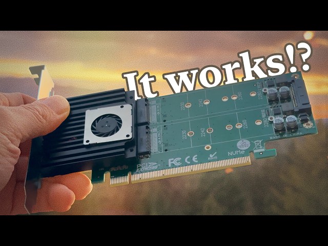 The Mystery AliExpress PCle Card That Works?