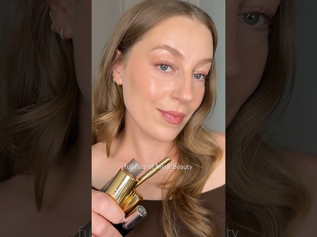 Easy + Natural Makeup Look 🤍 Full Face of Merit Beauty #makeup #meritbeauty