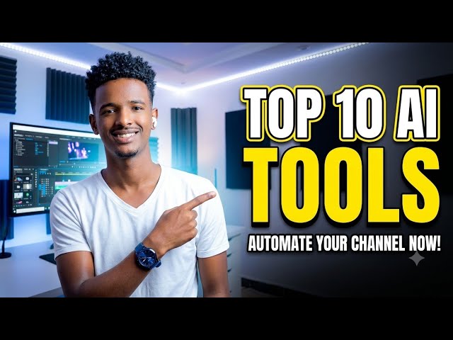 Top 10 AI Tools to Automate Your YouTube Channel in 2026#monitization 