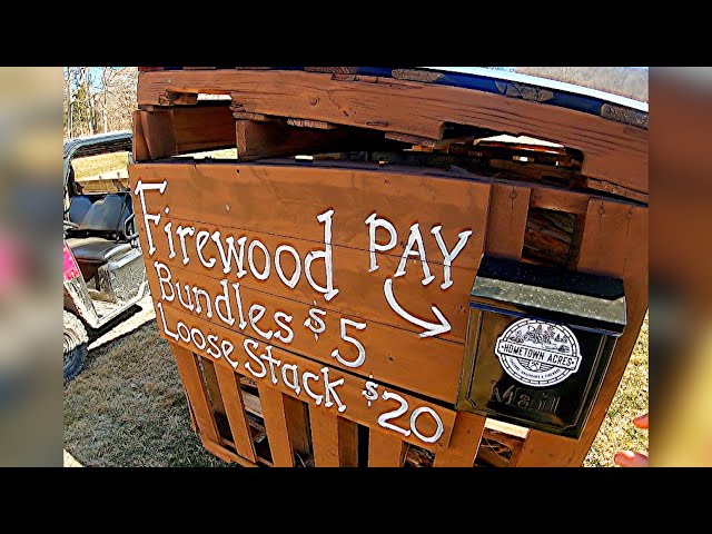 First Withdrawal From The Firewood ATM #shorts