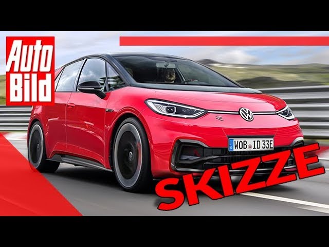 VW ID.3 R (2024): Car - New Release - Sketch - Electric - Info