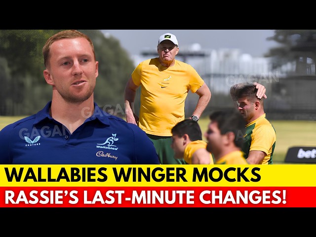 🚨POTTER TAKES A CHEEKY SHOT AT RASSIE ERASMUS! | SPRINGBOKS NEWS