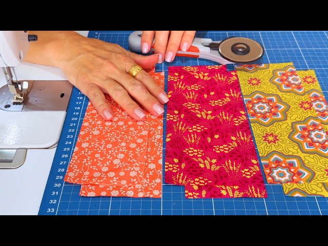 The PATCHWORK TRICK, Easy, Quick and DIFFERENT to Do! LET'S Sew!!
