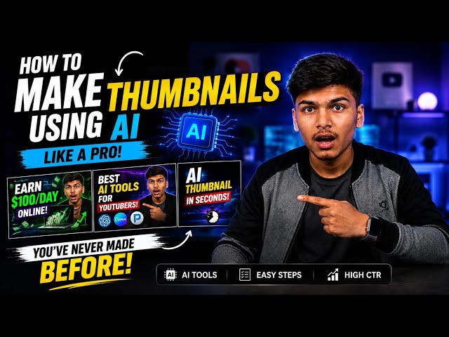 YouTubers जो Thumbnails में AI Use नहीं कर रहे वो गलत कर रहे हैं