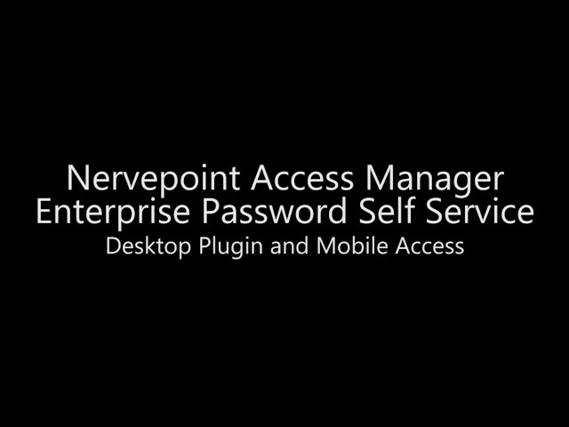 Remote password reset integration