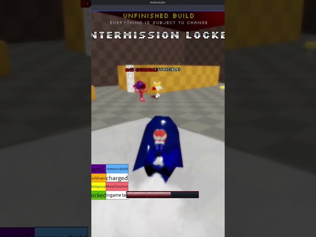 Sonic EXE, the disaster rexecution  1.4A new leak #sonicexethedisaster #fyp #roblox #gameplay
