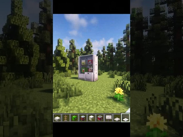 How to Build a Vending Machine in Minecraft!