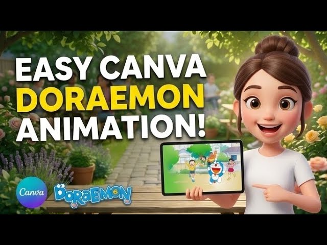 Doraemon Squad Intro Animation in Canva 🔥 | Easy Tutorial @QuasiRhythm 