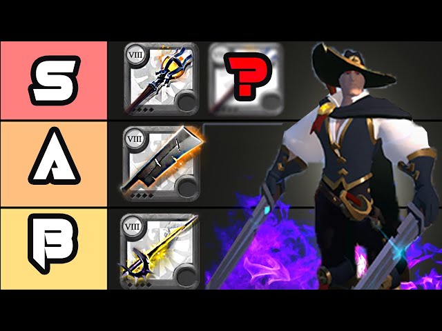 Albion Online: Ranking The BEST SOLO PVP Weapons to start with on EU