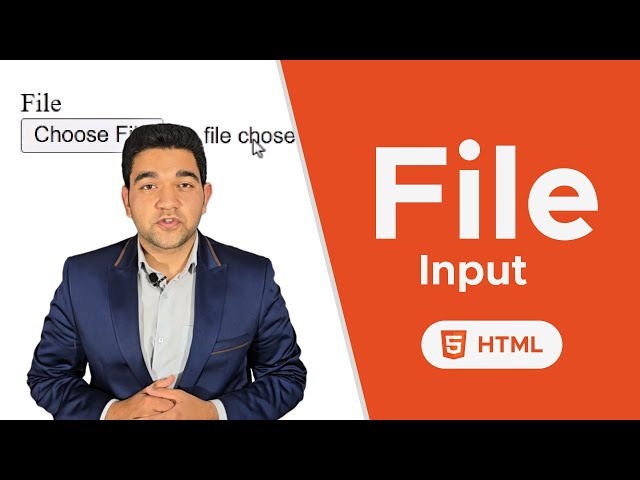 File Input in HTML — How to Upload Files in Forms