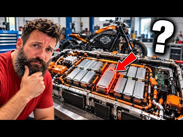 I Was NOT Expecting what’s Inside Harley's $100M Motorcycle Battery