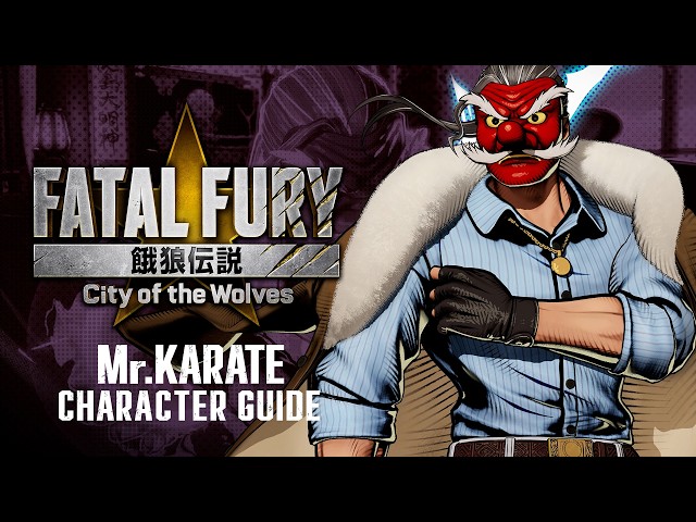 【日本語】餓狼伝説 CotW｜Mr.KARATE｜Character Breakdown