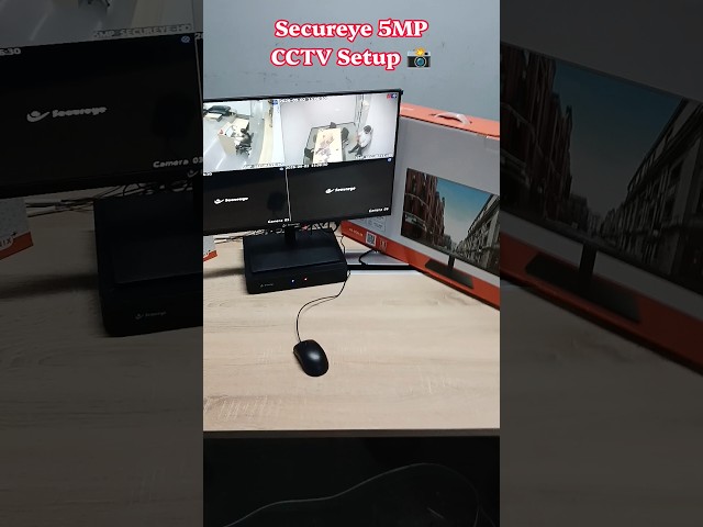 secureye 5mp phoenix+ 🐦‍🔥 AHD Camera Live Setup #secureye #secureyesupportho #secureyecctv #viral