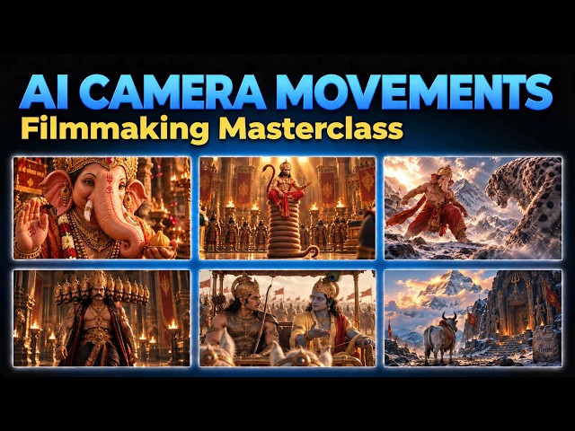 AI Video Masterclass: 41 Camera Movements 🎥 | Prompts with Visual Examples