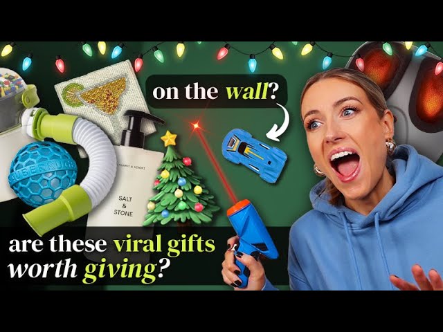 I Bought Every Christmas GIFT IDEA off TIKTOK/INSTAGRAM: what's ACTUALLY worth buying?