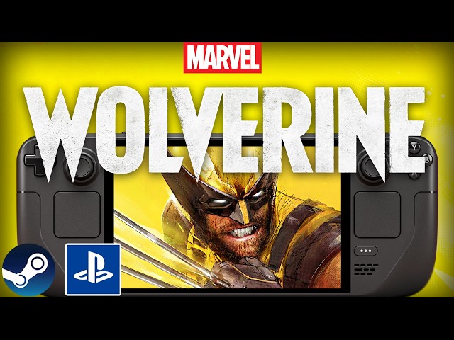 MARVEL'S WOLVERINE Steam Deck: PS5 Pro Remote Play Handheld Gameplay + Unboxing