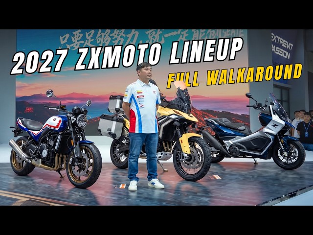 2027 ZXMOTO Lineup at CIMA Motor | 820X, 820RR, 500F & More