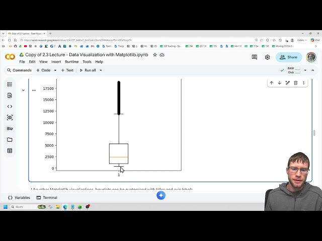 2.3 - Data Visualization with Matplotlib