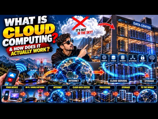 What Is Cloud Computing & How Does It Actually Work? ☁️ | Cloud Explained
