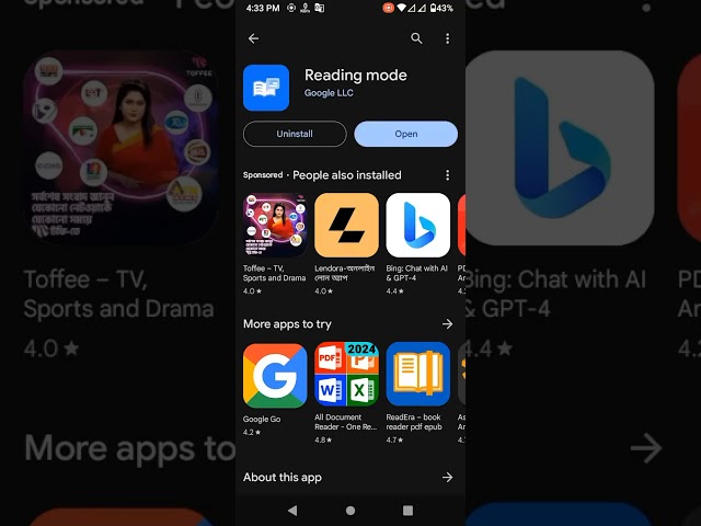 Struggling to Read On Your Phone? (Reading Mode by Google)