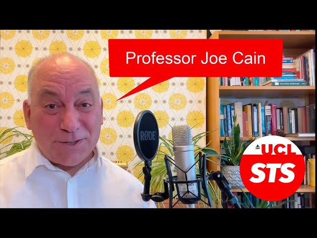 MSc Science Communication Staff Profile - Professor Joe Cain