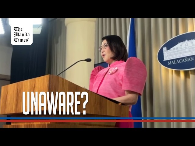 Local leaders can't claim ignorance on issues in their jurisdiction, says Palace