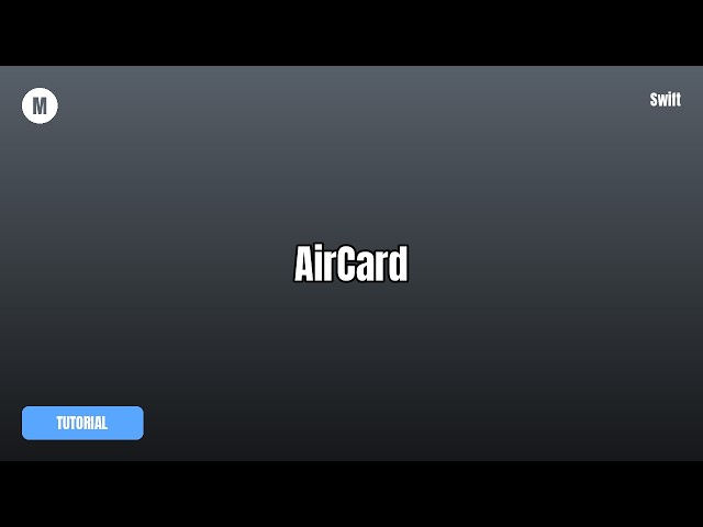 AirCard Tutorial — What It Is & How To Use It