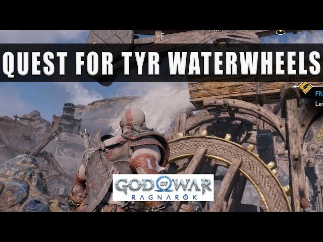 God of War Ragnarok The Quest for Tyr puzzle - All Quest for Tyr Waterwheels