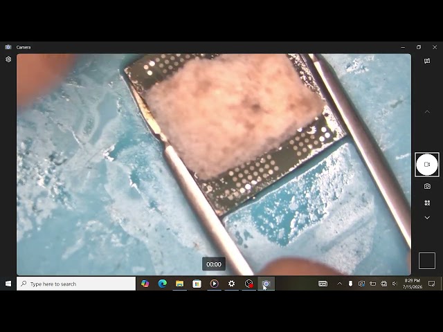 pasting ic clean and reball part#03