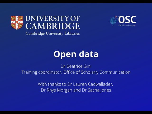 Open data