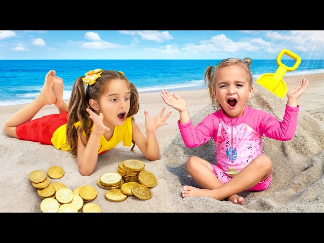 Alice Plays at the Beach — Fun Stories for Kids