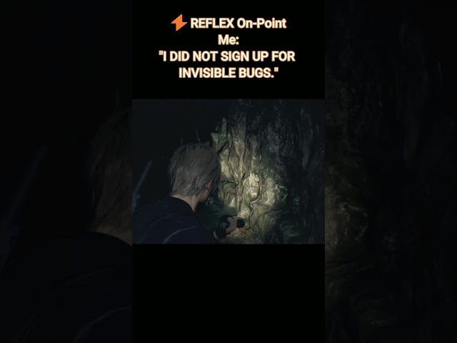 When your reflexes save you from an invisible Novistador in the sewers... 😳⚡#re4remake