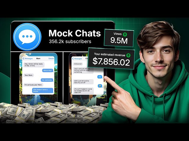 How I Made Viral Text Message Videos Using Only AI (Full Course)