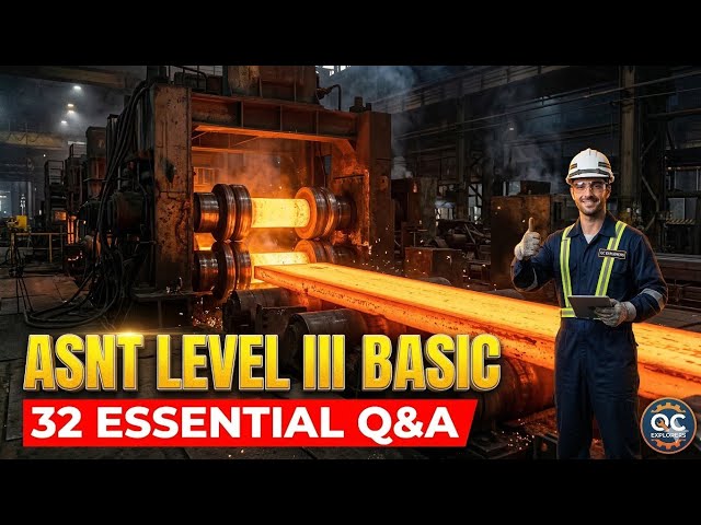 ASNT Level III Basic Exam Prep: 32 Practice Questions on Production & Fabrication Technology