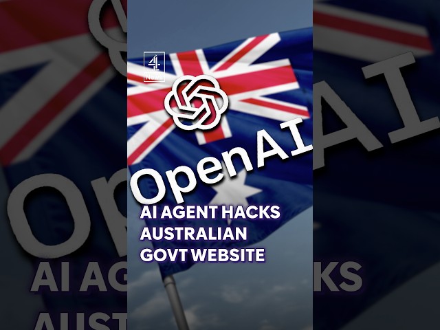 AI agent hacks Australian government website #OpenAI #Australia #AI