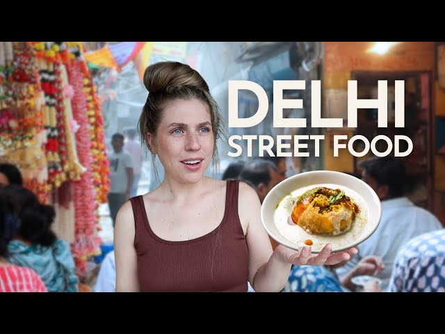 Trying INDIAN STREET FOOD for the First Time 🇮🇳