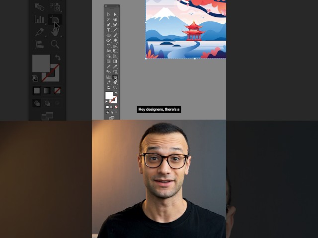I reveal 😮 you how to move locked items in Adobe Illustrator #adobe #graphicdesign #designtutorial