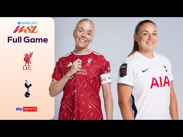 LIVE! | Liverpool vs Spurs | Women's Super League | FULL MATCH
