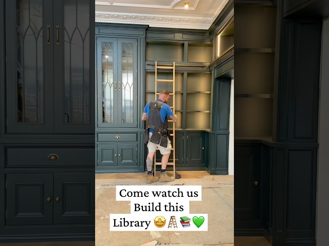The ULIIMATE Home Library BUILD 🪜📚✨
